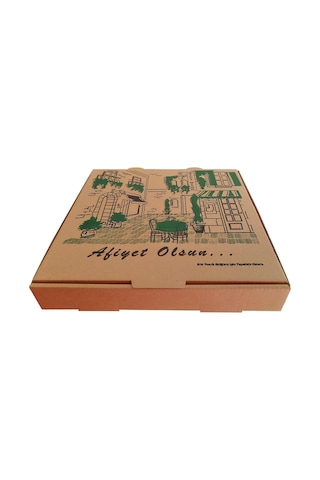 Pizza Kutusu 26X26X4 Cm. 100'Lü Paket