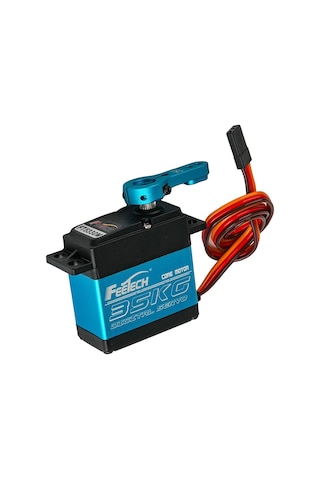 Feetech 180 Derece Digital Su Geçirmez Servo Motor 7.4v 35kg/cm Ft5330m