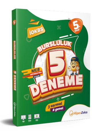 2027 5. Sınıf 5 Deneme Bursluluk İokbs 3 Sarmal & 2 Genel