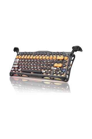 Gravastar Mercury K1 Pro Rgb Kablosuz Mekanik Gaming Klavye, Alüminyum Çerçeveli, İngilizce Q, Cyber