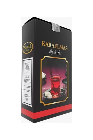 1 Koli Karaelmas Siyah İnci Gold Çay 1 Kg 10 Adet