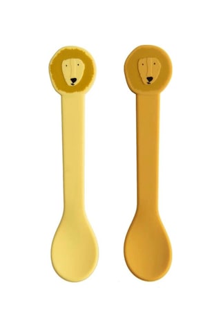 Trixie Mr.lion Silikon 2'li Kaşık Seti 96-631 Sarı