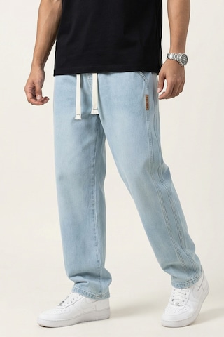 Bigdart Erkek Rahat Kesim Baggy Jean Pantolon 30076 - Mavi