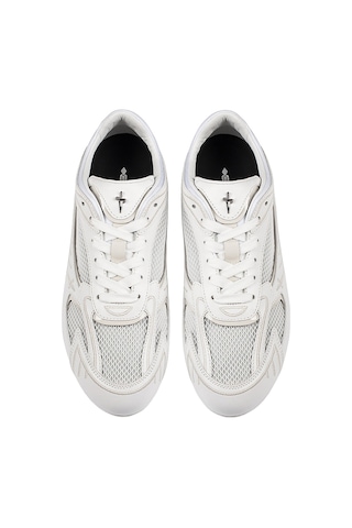 Rtvt031 White Sneaker Erkek Mu69501rtvt 031/039 Paciotti Calf/fabr Vitello