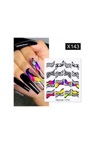 Su Transferli Nail Art Sticker X143 53925-9