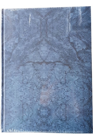 Defter Çizgili 400 Yp 20x28 Ebat A4 Sert Kapak Mermer Desen N11.1097