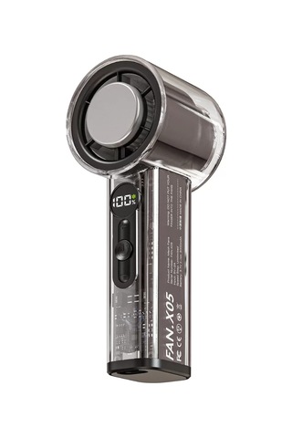 Northcity Dijital Ekranlı Usb Şarjlı Güçlü Taşınabilir El Fanı