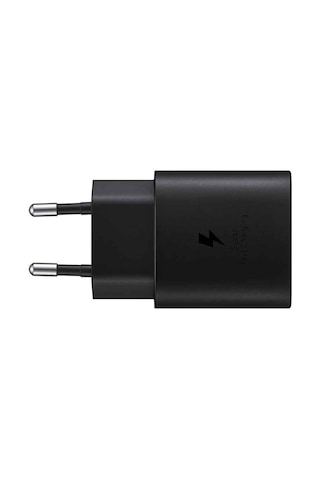 Samsung Uyumlu EP-TA800XBEGWW Ta800 Type-C 25W Hızlı Şarj Aleti Siyah