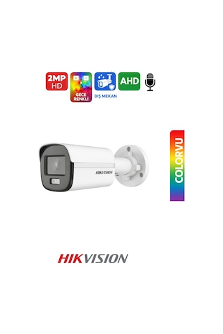 Colorvu Ses Kayıtlı Kamera Ds-2ce10df0t-lpfs 2.8mm
