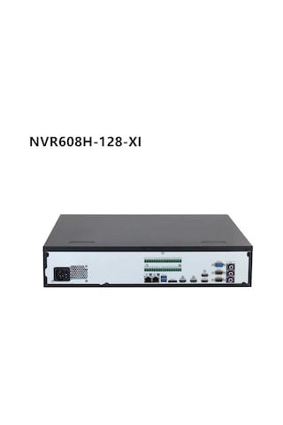 Dahua Nvr608h-128-xı, 128kanal, 32mpix, H265+, 8 Hdd, 1080p Kayıt, 1024 Mbps Bant Genişliği, 2 Port 2500 Mbps Lan, Raıd 0/1/5/6/10 Nvr