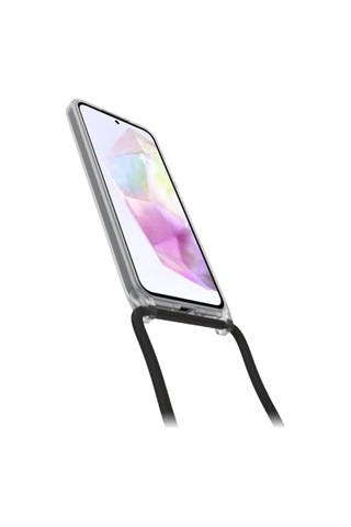 React Necklace Kılıf, Galaxy A35 5g İçin, Ultra İnce, Koruyucu Kılıf, Ayarlanabilir Ve Çıkarılabilir Cep Telefonu Zincirli, Askeri Standartlara Göre Test Edilmiştir, Şeffaf