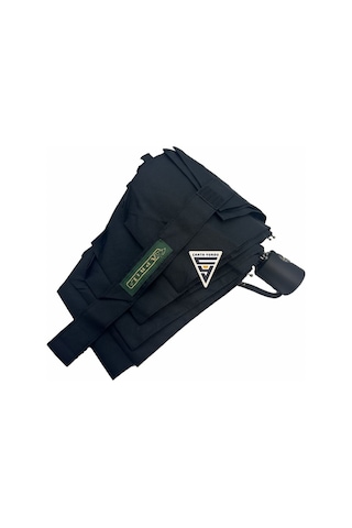 April A-210g A6 Süper Mini 8 Telli Tam Otomatik Şemsiye Siyah