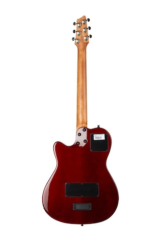 Godin A6 Ultra Elektro Akustik Gitar Denim Blue Flame