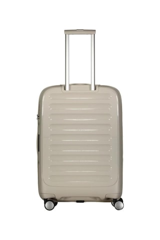 Benetton Orta Boy %100 Polipropilen Valiz Bej Bnt1000 Bej