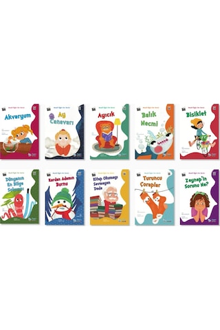 Neşeli Öyküler Serisi - 10 Kitap + Değerlendirme Eki