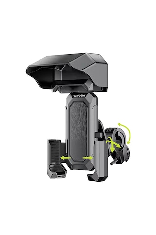 Ven-dens Vd-hd030 Premium Bisiklet Telefon Tutucu 360 Dönebilir