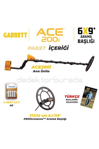 Garrett Ace 200i Dedektör