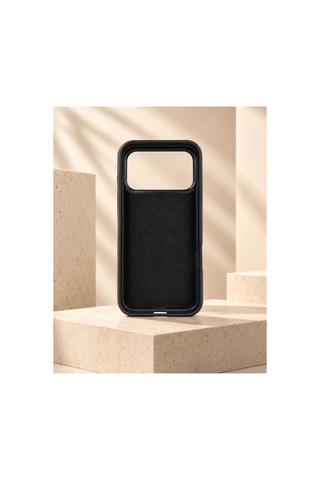 Phone 17 /18 Pro Uyumlu Dokulu Kumaş Kılıf Kamera Korumalı Şık Tasarım Copper Bronze - 936039912 Copper Bronze