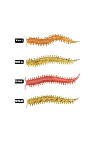 Effe Yüzen Boru Kurdu 5.5cm Sillikon Yem