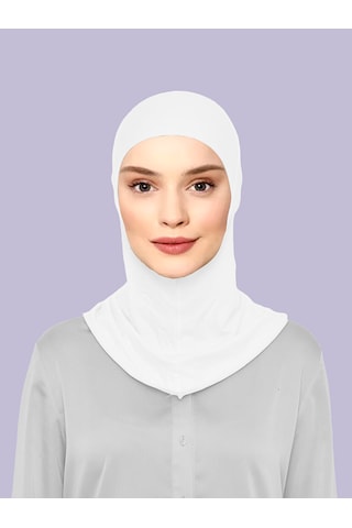 Boyunluklu Tesettür Hijap Bone