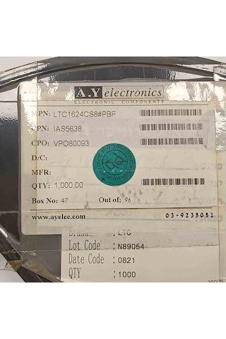 Ltc1624 Smd Lınear Smd Entegreler