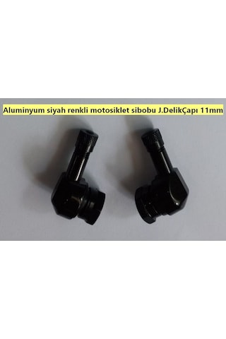 ALUMINYUM MOTOSİKLET SİBOBU JD=11.5 SİYAH RENK
