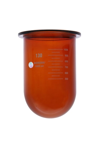 Borosil E Tipi Amber Çözünme Cihazı Beheri 1 L