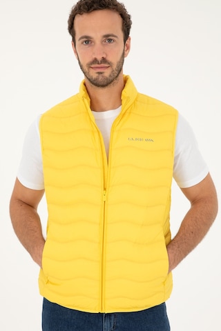 U.s. Polo Assn. Erkek Sarı Yelek Dokuma 50280831-vr044 Sarı
