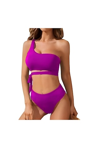 Deep Beach Yandan Bağlamalı Bikini Takım Db200706bt 001