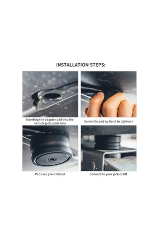 Wondernest Tesla Model 3 S X Y İçin 4'lü Lift Pad Kaldırma Lifti Koruyucu