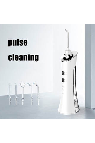 Elektrikli Diş Yumruk Diş Ölçekleyici Su Ipi Ev Taşınabilir Ağız Temizleme Makinesi Pembe