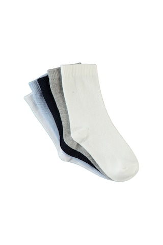 Civil Boys Erkek Çocuk 5'li Çorap 2-11 Yaş Beyaz 09e08l05024s1 Beyaz