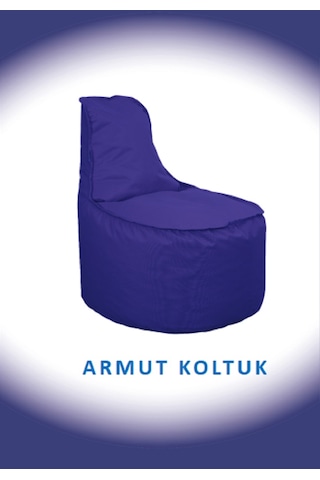 Dekosoy Armut Koltuk Xl Sax Mavi