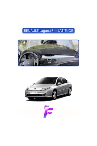 Renault Latıtude Uyumlu Torpido Örtüsü Yansıma Önleyici Tam Koruma Hızlı Ve Kolay Montaj J95