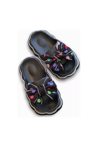 Jesıdo Çocuklar İçin Plajda Giyilen Lastik Terlikler 214292029 Siyah