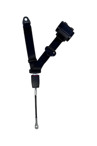 3 Nokta Makaralı Emniyet Kemeri - 35 Cm Çelik Halat