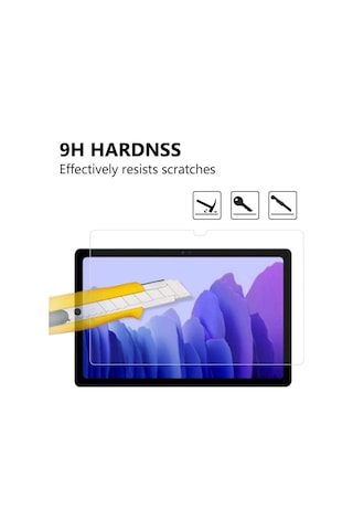 Samsung Galaxy Uyumlu Tab S6 Lite P610 Tablet Ekran Koruyucu Kırılmaz Nano Tam Kaplayan