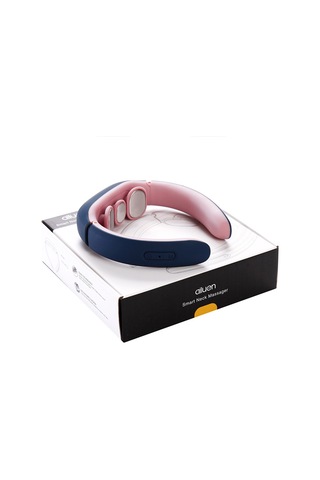 Xindoker Üç Başlı Akıllı Boyun Masaj Cihazı - Elektrikli Şok Dalgalı Isıtmalı Abs+silikon Boyun Bakıcısı Mavi Şarjlı Mavi