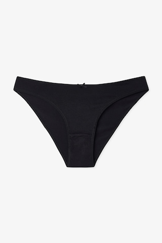 Penti Renkli Black Flower 3'lü Pamuklu Slip Külot