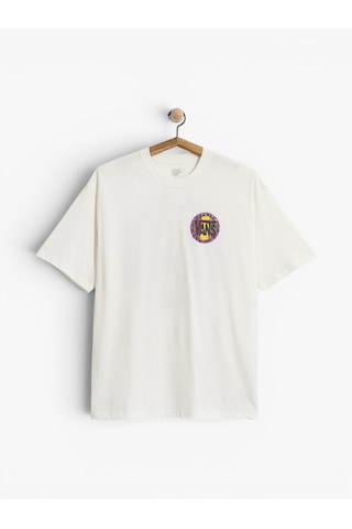 Vans Blotched Circle Ss Tee Erkek Beyaz T-shirt - Vn000x14