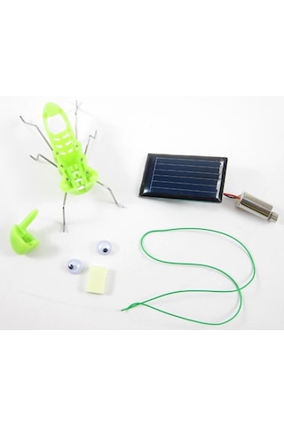 Kendin Yap Mini Solar Robot Çekirge