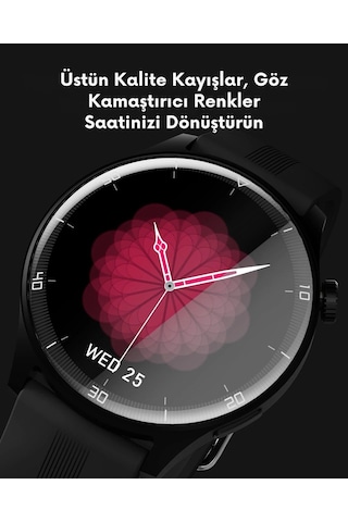 Aukey SW-2P 2 Pro Akıllı Saat (Distribütör Garantili)