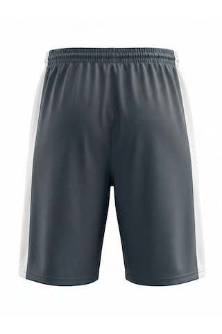 Orendahill Erkek Spor Şort Hızlı Kuruyan Esnek Regular Fit Gym Cepli Yan Çizgi Detaylı Activewear Antrasit