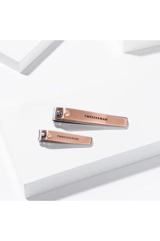 Tweezerman Combo Clipper Set Tırnak Makası Seti Rose Gold