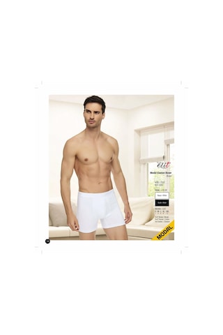 Tutku Elit Erkek Modal Likralı Boxer 1251 - 6 Adet 001