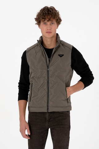 U.s. Polo Assn. Erkek Vizon Yelek Dokuma 50310304-vr052 Vizon