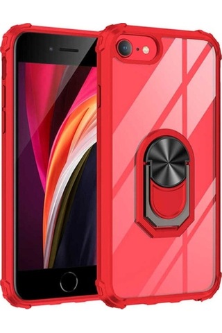 Apple Uyumlu iPhone 8 Kılıf Zore Mola Kapak Kırmızı