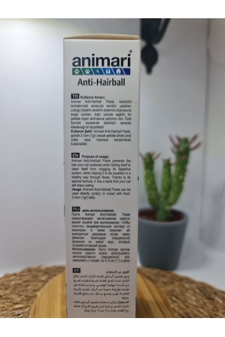 Animari hairball 100ml Yutulan Tüylerin Dısarı Atılması