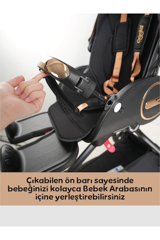 Oggia Bebek Arabası V9 Bej