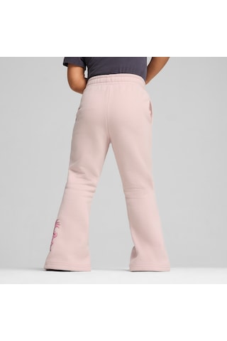 Puma X Trolls Çocuk Geniş Paça Eşofman Altı 627387 49 Pembe